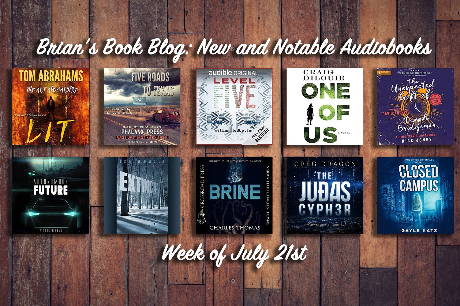 July 21st New and Notable