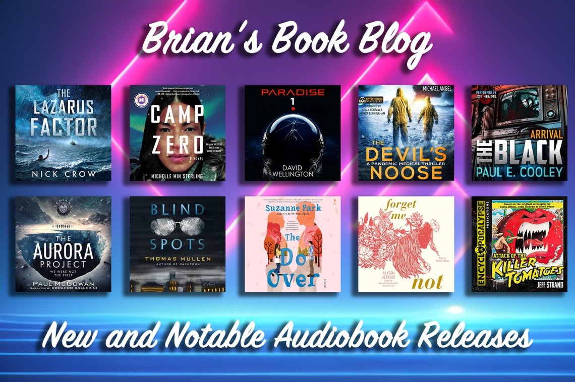 New and Notable Audiobook Releases for the Week of April 8th on Steve’s Book Blog