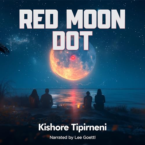 Red Moon Dot by Kishore Tipirneni